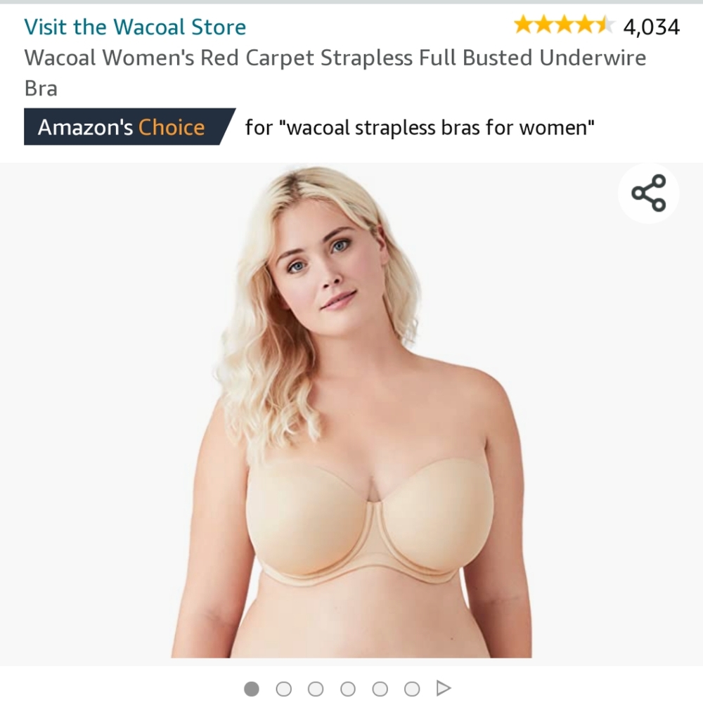 Wacoal Strapless Bra